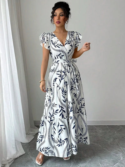 The Sienna Lace-Up Dress
