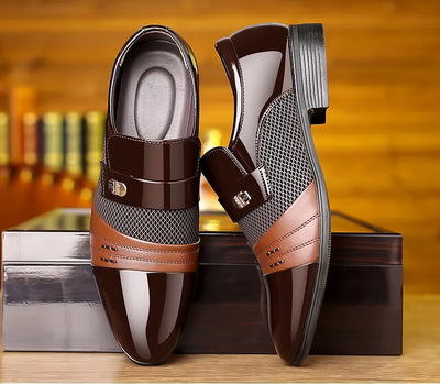 Lucien Patent Oxfords – Pure Gloss, Power Moves