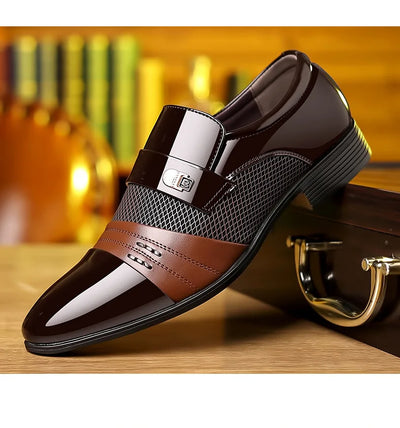 Lucien Patent Oxfords – Pure Gloss, Power Moves