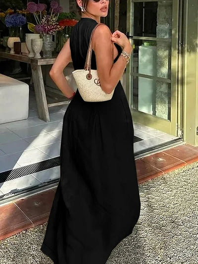 Elara Pleated Maxi – Summer 2025 Edition