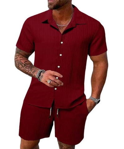 Zayne Coastline Set – Men’s Summer Luxe Two-Piece