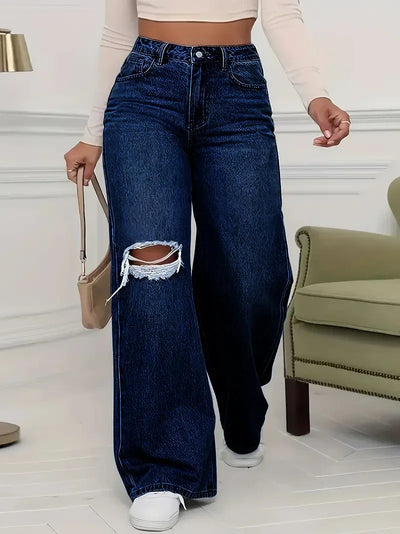 Andina Wide-Leg Denim