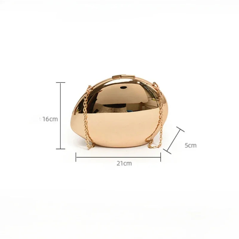 Desi Shell Clutch – Acrylic Edition