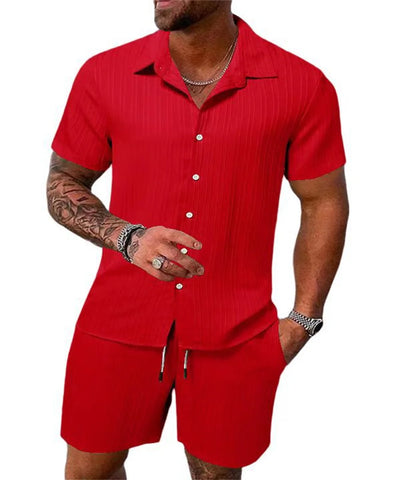 Zayne Coastline Set – Men’s Summer Luxe Two-Piece