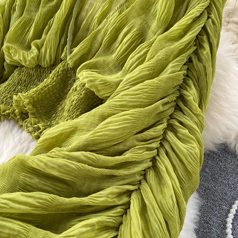 Nahla Sheer Sleeve Blouse – Air light Edition