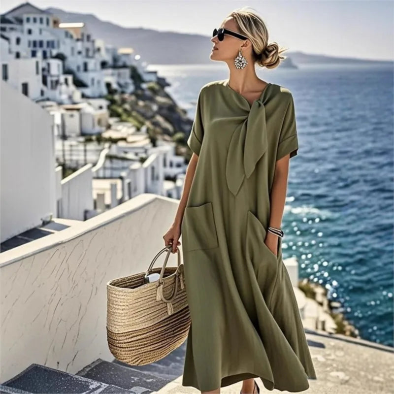The Solara Tie Dress