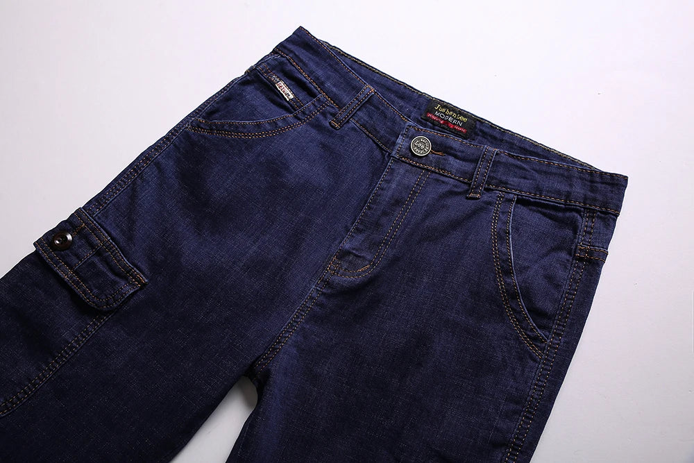 Drift Cargo Shorts – Denim Bermuda Edition