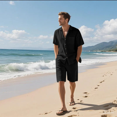 Solei Linen Set – Sun-Ready. Soul-Cooled