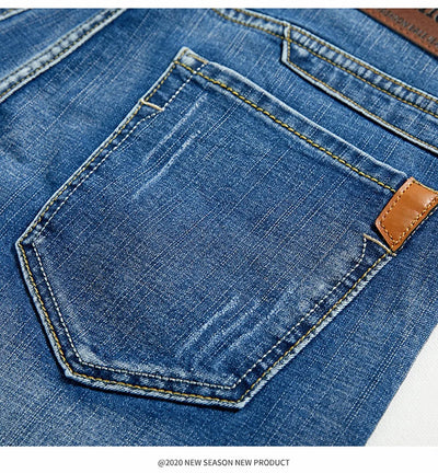 Slate Denim Shorts – Classic Stretch Fit
