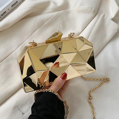 Geometric Mini Clutch Handbag