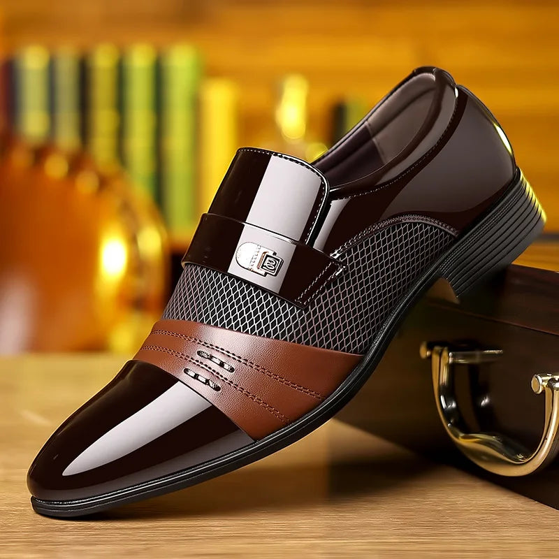 Lucien Patent Oxfords – Pure Gloss, Power Moves