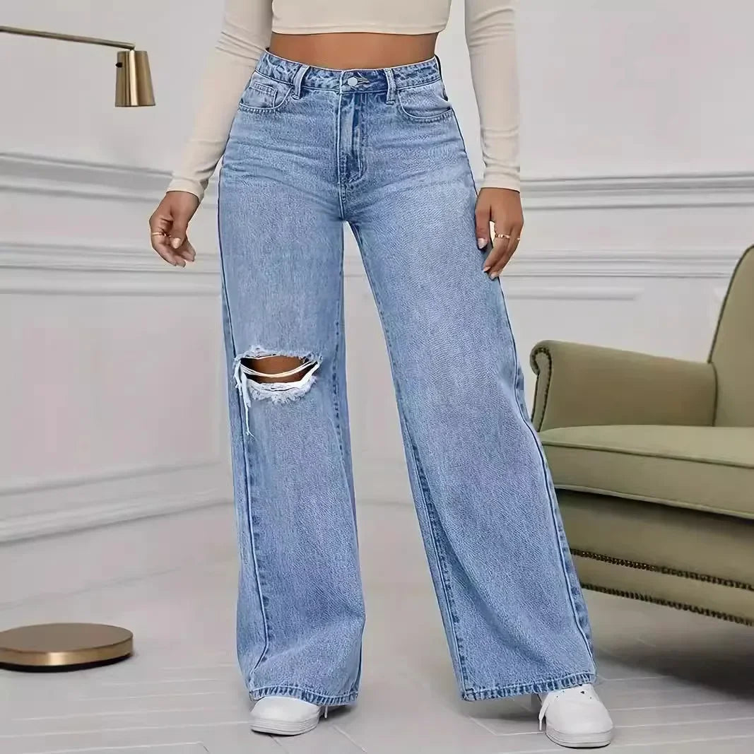 Andina Wide-Leg Denim