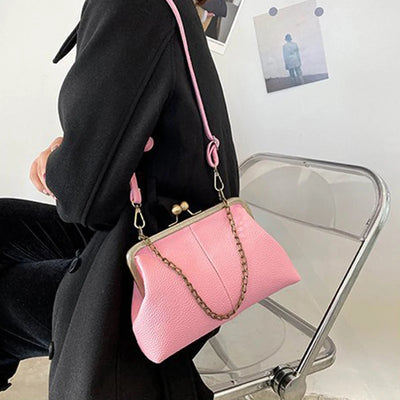 Lyra Shell Chain Bag – Soft Sculpt Edition