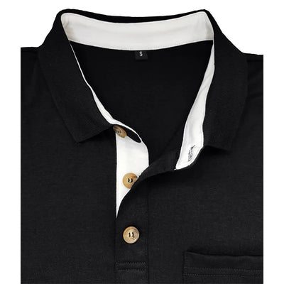 Theo Long Sleeve Polo – Casual Classic