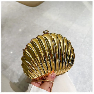 Mia Acrylic Evening Clutch Bag With Strap