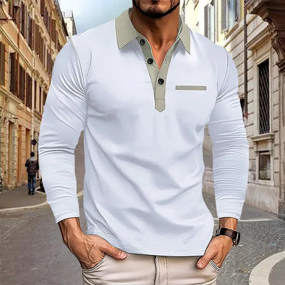 Orien Long-Sleeve Polo – Classic Fit