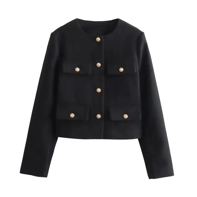 Demi Cropped Jacket – Long Sleeve Edition