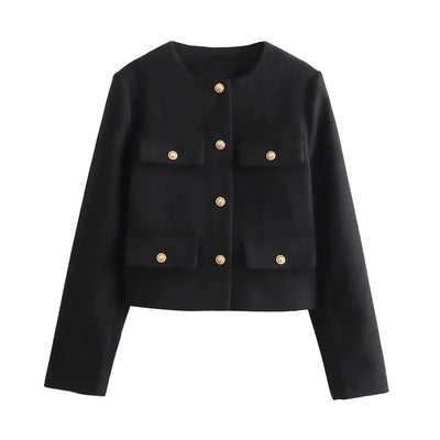 Demi Cropped Jacket – Long Sleeve Edition