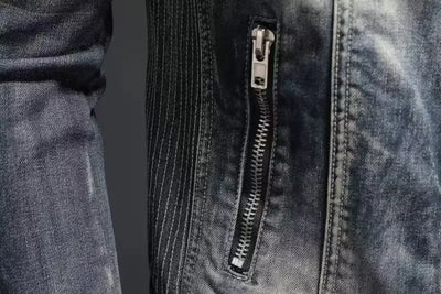 Ryder Retro Lapel Denim Jacket