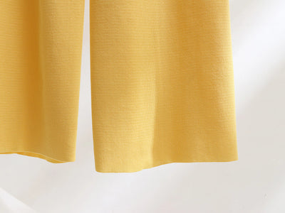 Arden Gold-Button Vest Set – Power Ease Edition