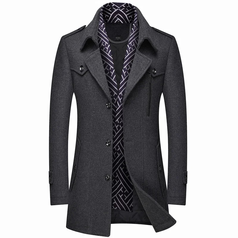 Lennox Wool Trench – Heritage Edition