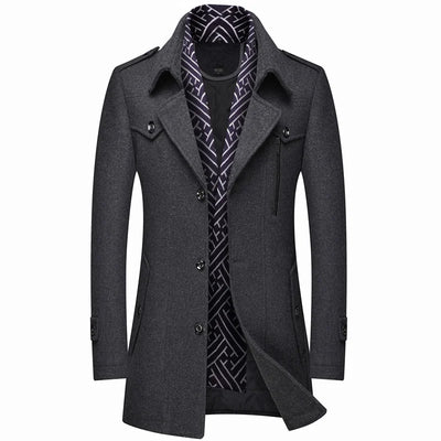 Lennox Wool Trench – Heritage Edition