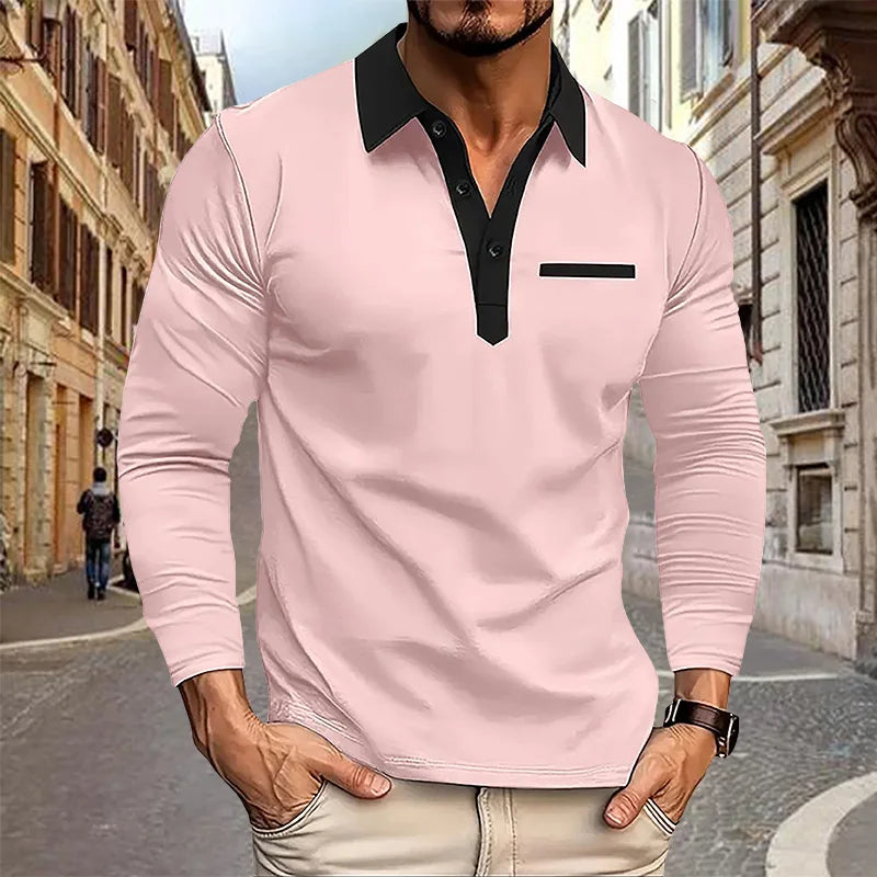 Orien Long-Sleeve Polo – Classic Fit