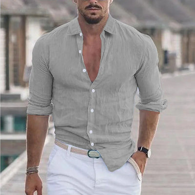 Rafe Cotton-Linen Shirt – Airform Edition
