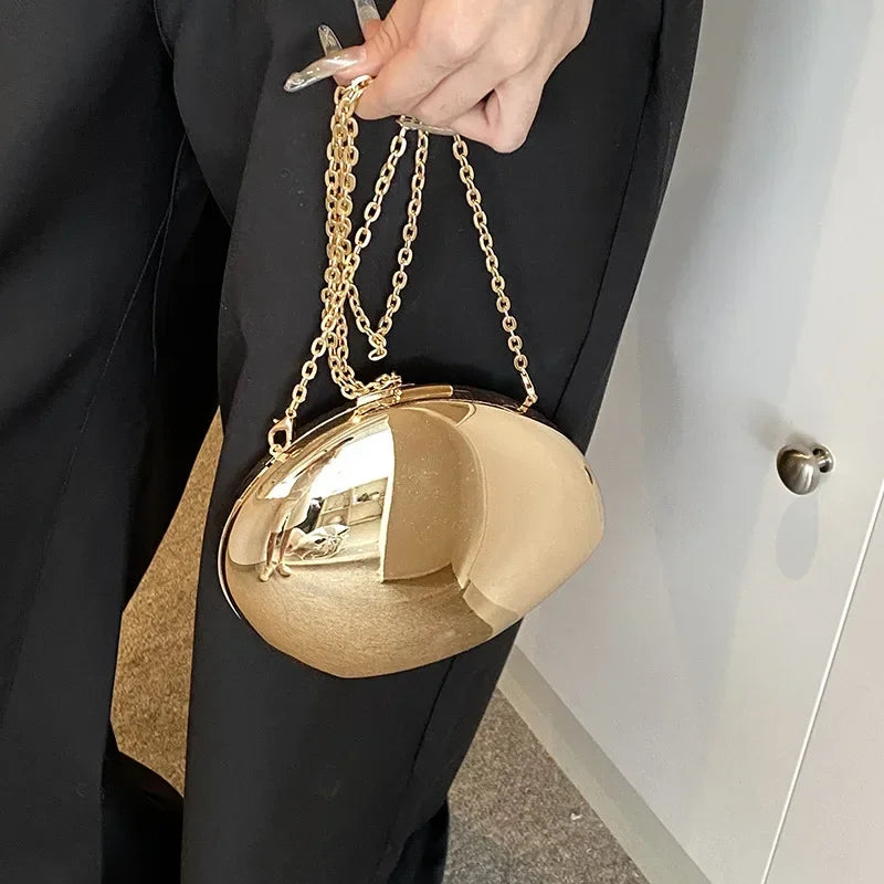 Desi Shell Clutch – Acrylic Edition