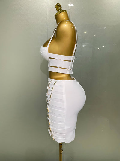 Raya Bandage Set – Top & Pencil Skirt Edition