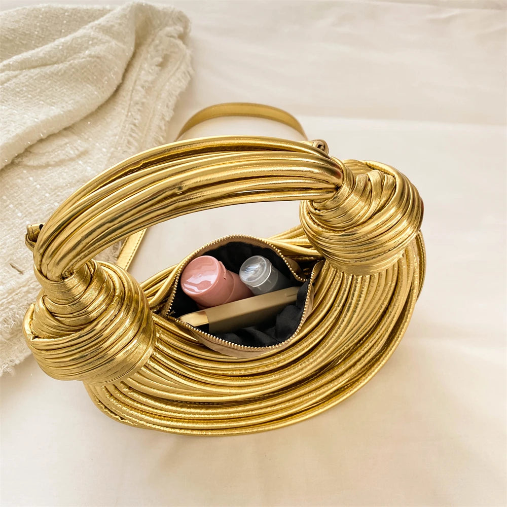 Celine Noodle Knot Design Clutch Bag
