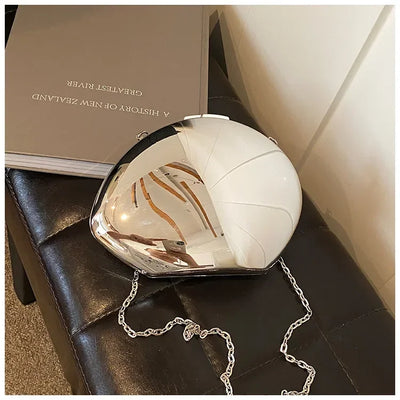 Desi Shell Clutch – Acrylic Edition