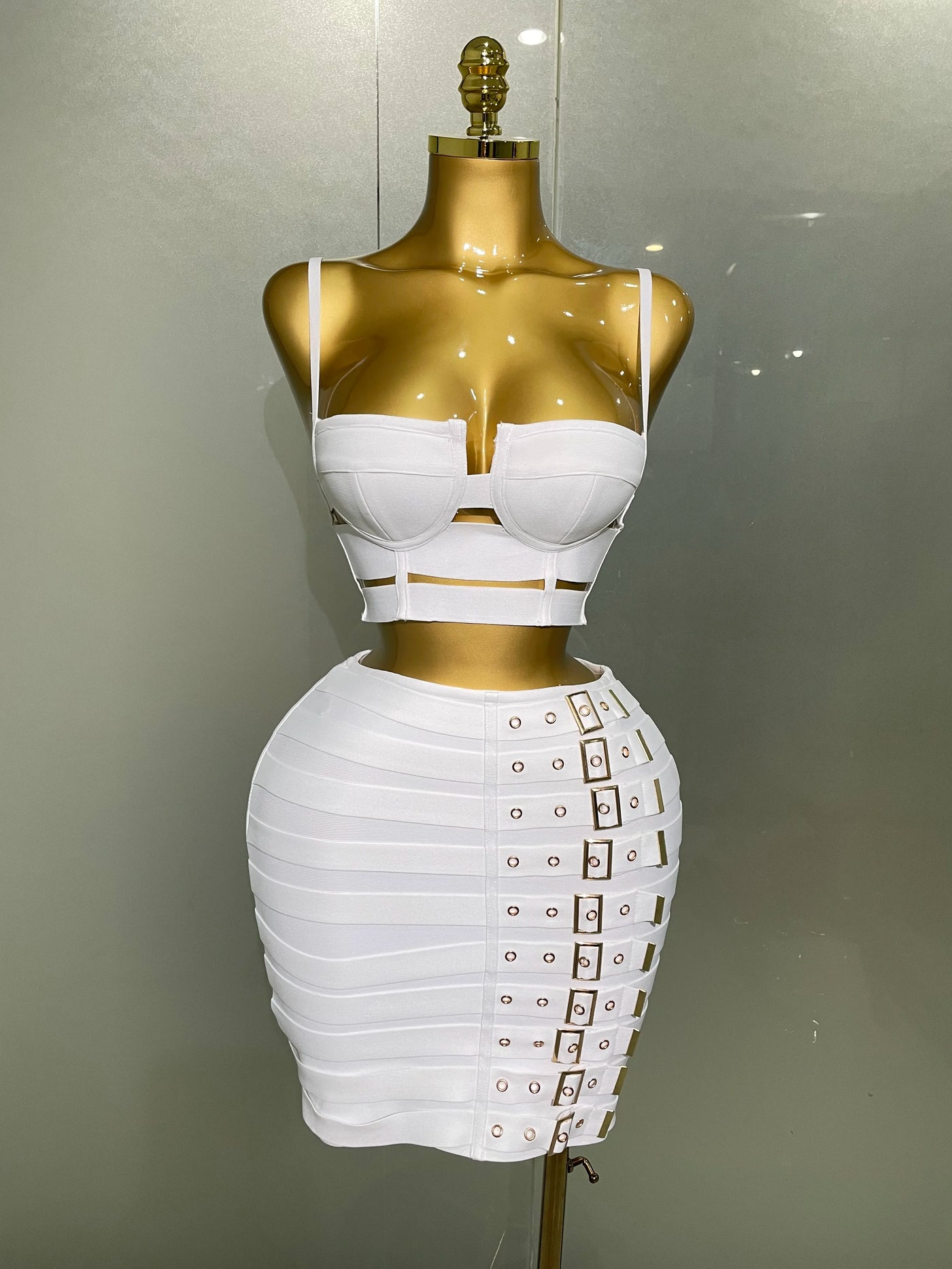 Raya Bandage Set – Top & Pencil Skirt Edition