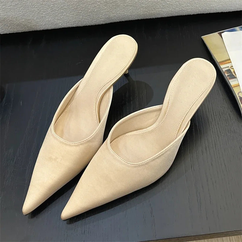 Lina Pointed Mules – Summer 2025 Edit
