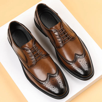 Calix Leather Dress Shoes – Classic Edge, Effortless Authority