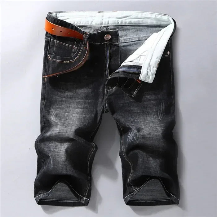 Max Slim Fit Stretch Denim Shorts – Summer Essentials