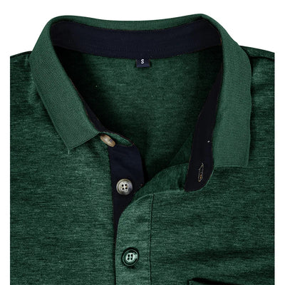 Theo Long Sleeve Polo – Casual Classic