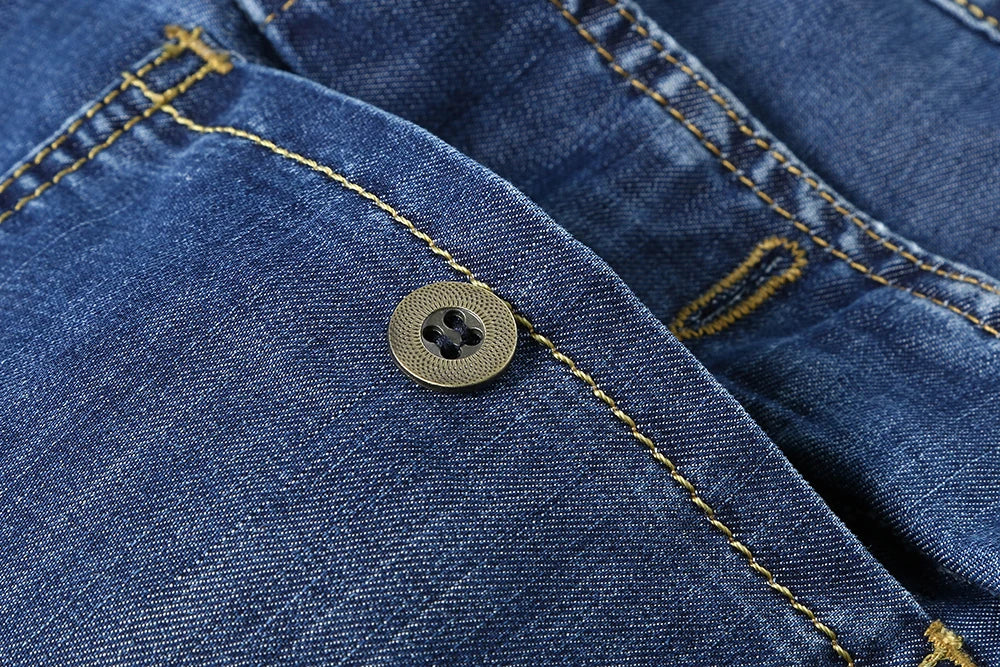 Drift Cargo Shorts – Denim Bermuda Edition