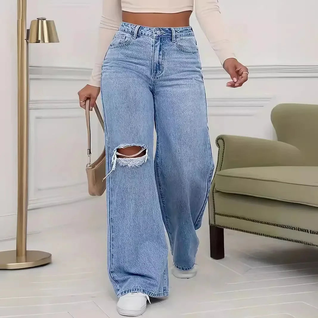 Andina Wide-Leg Denim