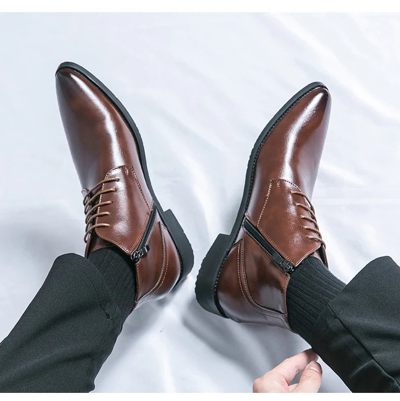 Roux Leather Chelsea Boots – Bold Form, Timeless Soul