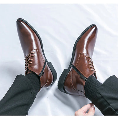 Roux Leather Chelsea Boots – Bold Form, Timeless Soul