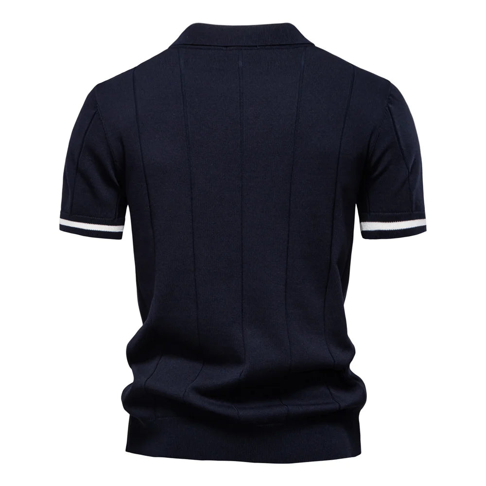 Evan Zip Polo – Precision Fit Edition