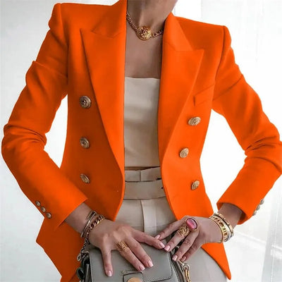 The Bianca Blazer – Luxe Buckle Edition