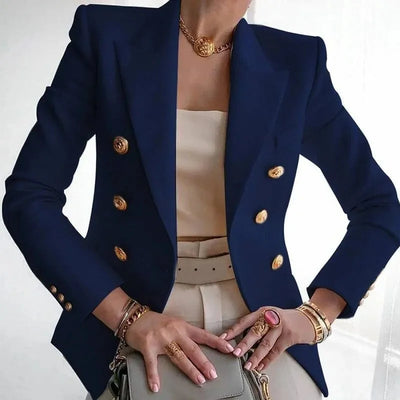 The Bianca Blazer – Luxe Buckle Edition