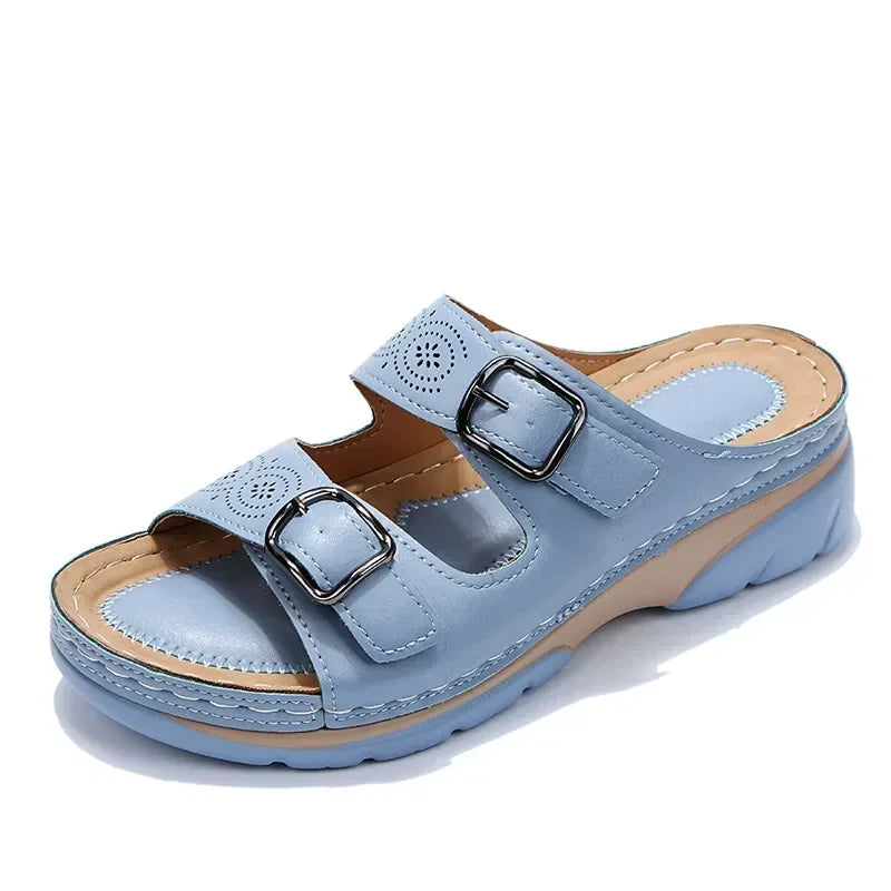 The Aria Wedge Sandals