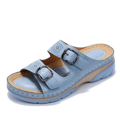 The Aria Wedge Sandals