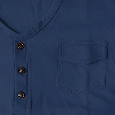 Niko V-Neck Pocket Tee – FlexFit Edition