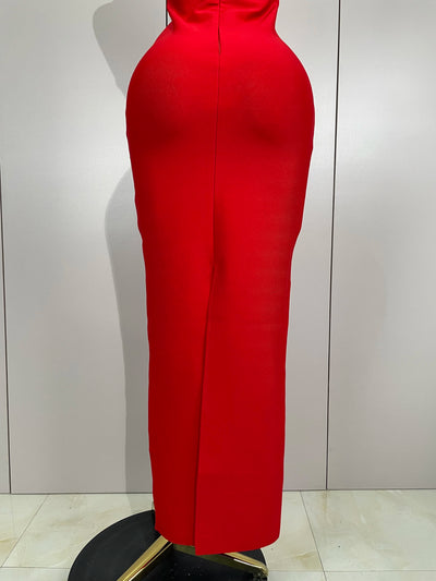 Celestia Maxi Dress – Diamond Backless Edition