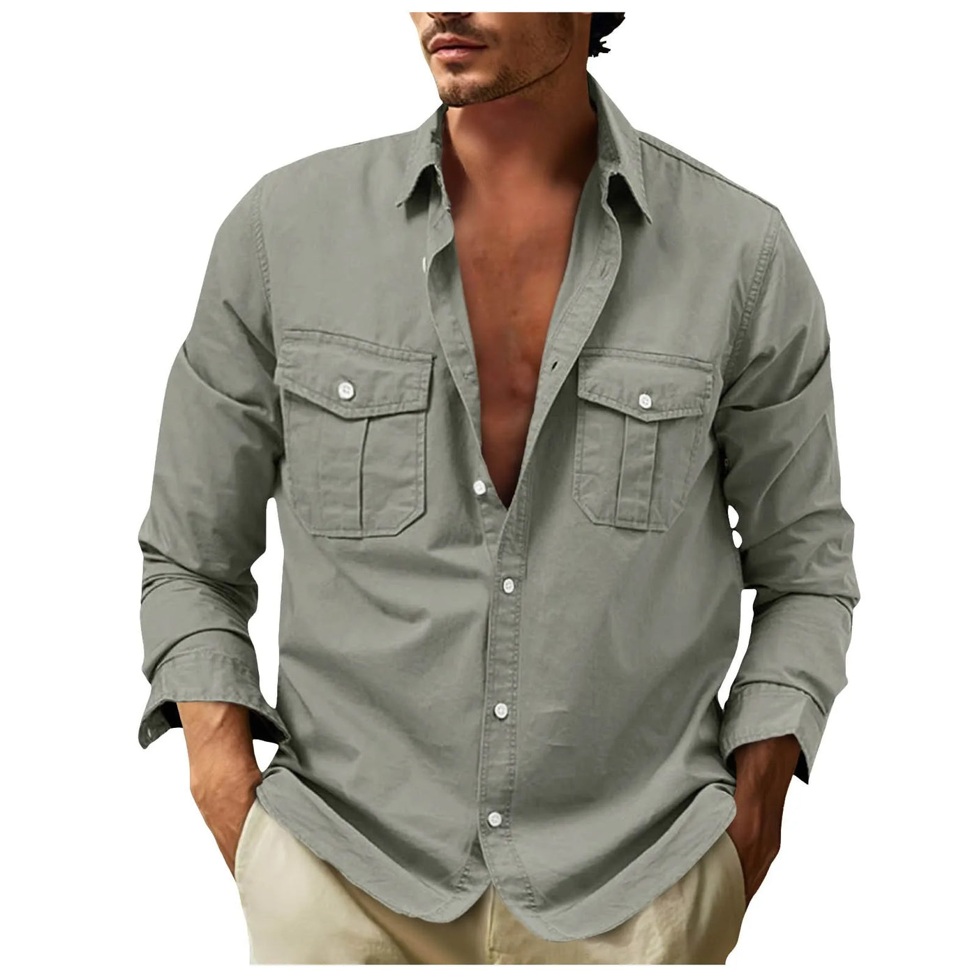 Solis Utility Shirt – Double Pocket Edition
