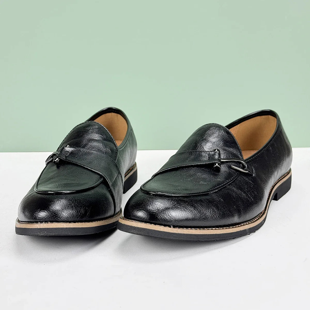 Leon Premium Leather Loafers – Classic Style with Modern Edge